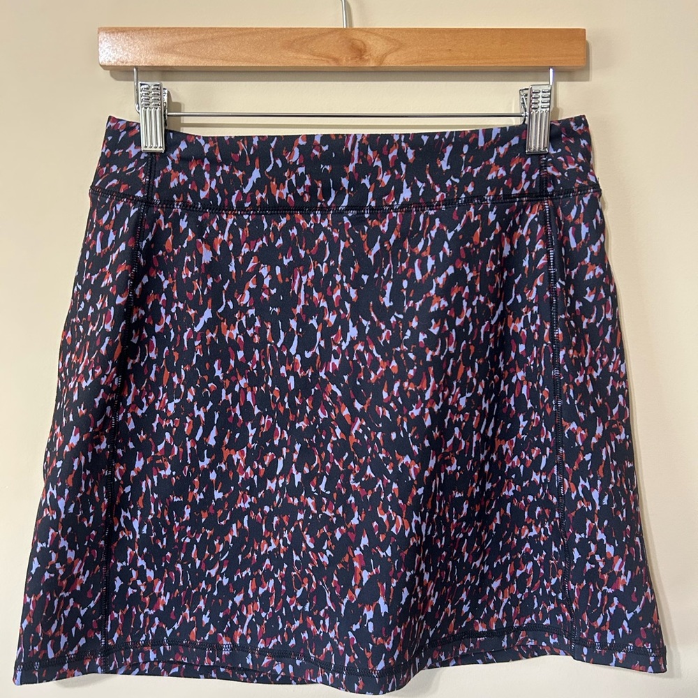 Lands' End Skirt/Skort lined shorts in Navy and Purple Women’s XS/P